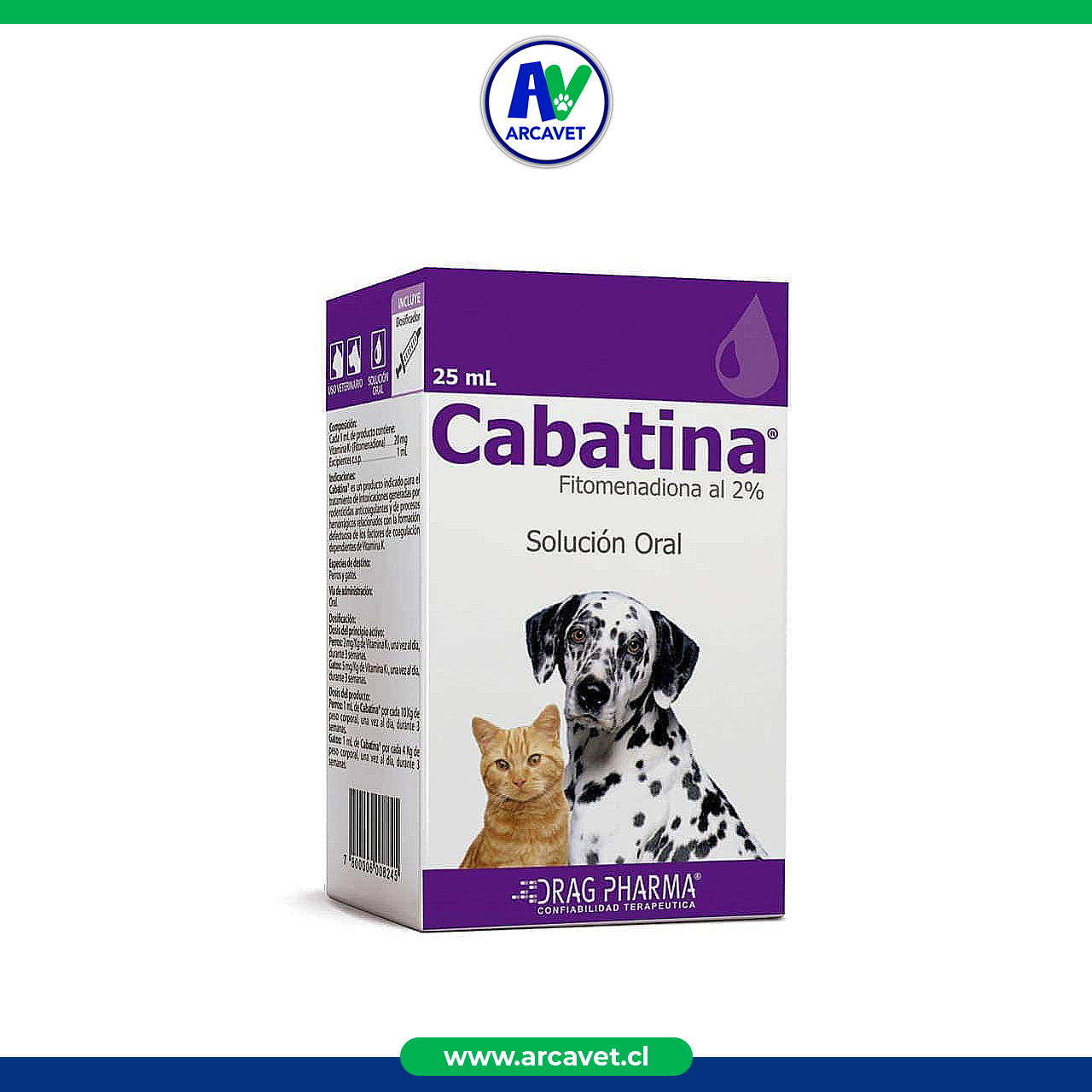 Cabatina 25 mL
