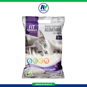 Arena Sanitaria Fit Formula - Lavanda 10 Kg