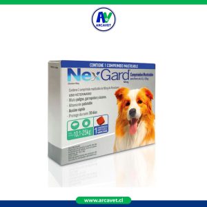 NexGard (perro 10,1 a 25 kg)