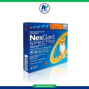 Antiparasitario masticable perro NexGard SPECTRA 2 a 3,5 Kg