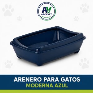 Arenero gato Moderna azul