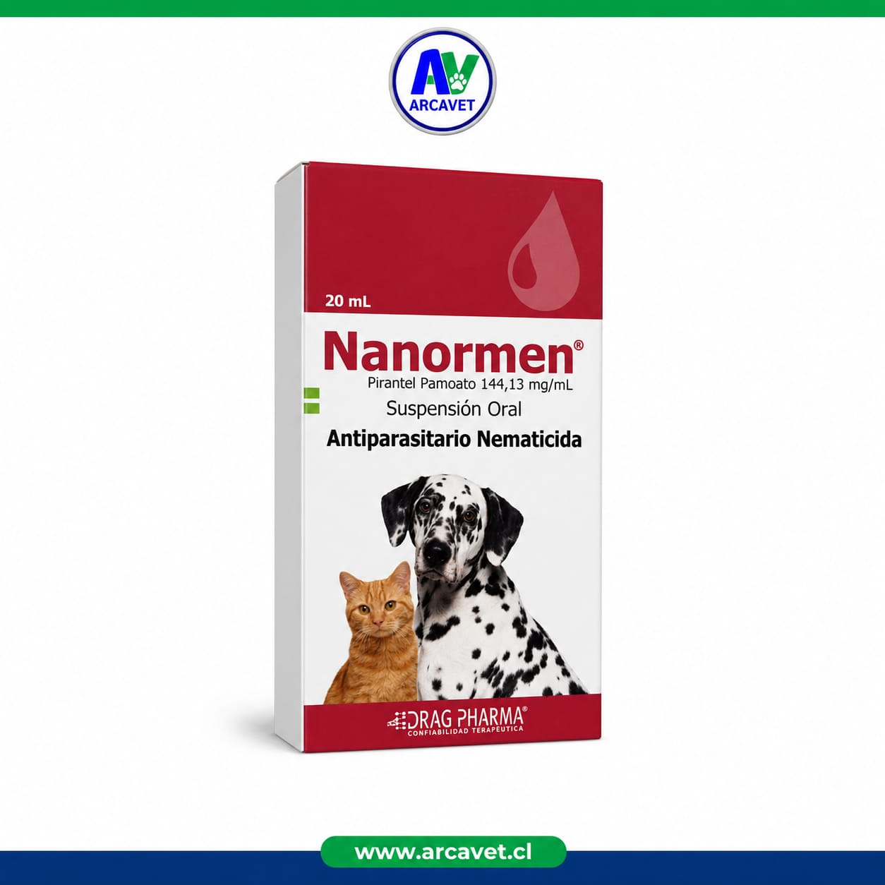 Nanormen Suspensión oral 20 mL