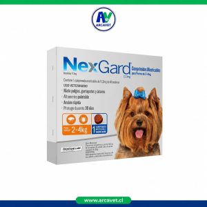 NexGard (perro 2 a 4 kg)