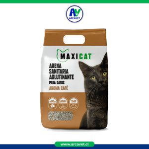 Arena sanitaria aglutinante. Maxicat. 4 Kg.