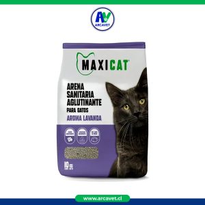 Arena sanitaria aglutinante Maxicat 10 Kg.